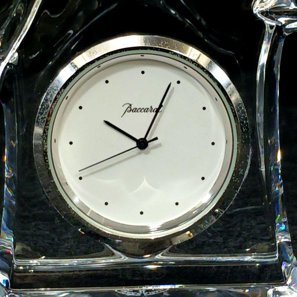 Y2799-1 バカラ ジャンピングホース 馬 置時計 横16㎝ - メルカリ