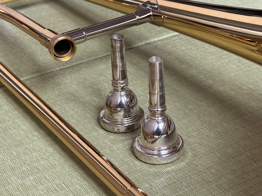 YAMAHA YSL-354 トロンボーン + サイレントブラスSB5X