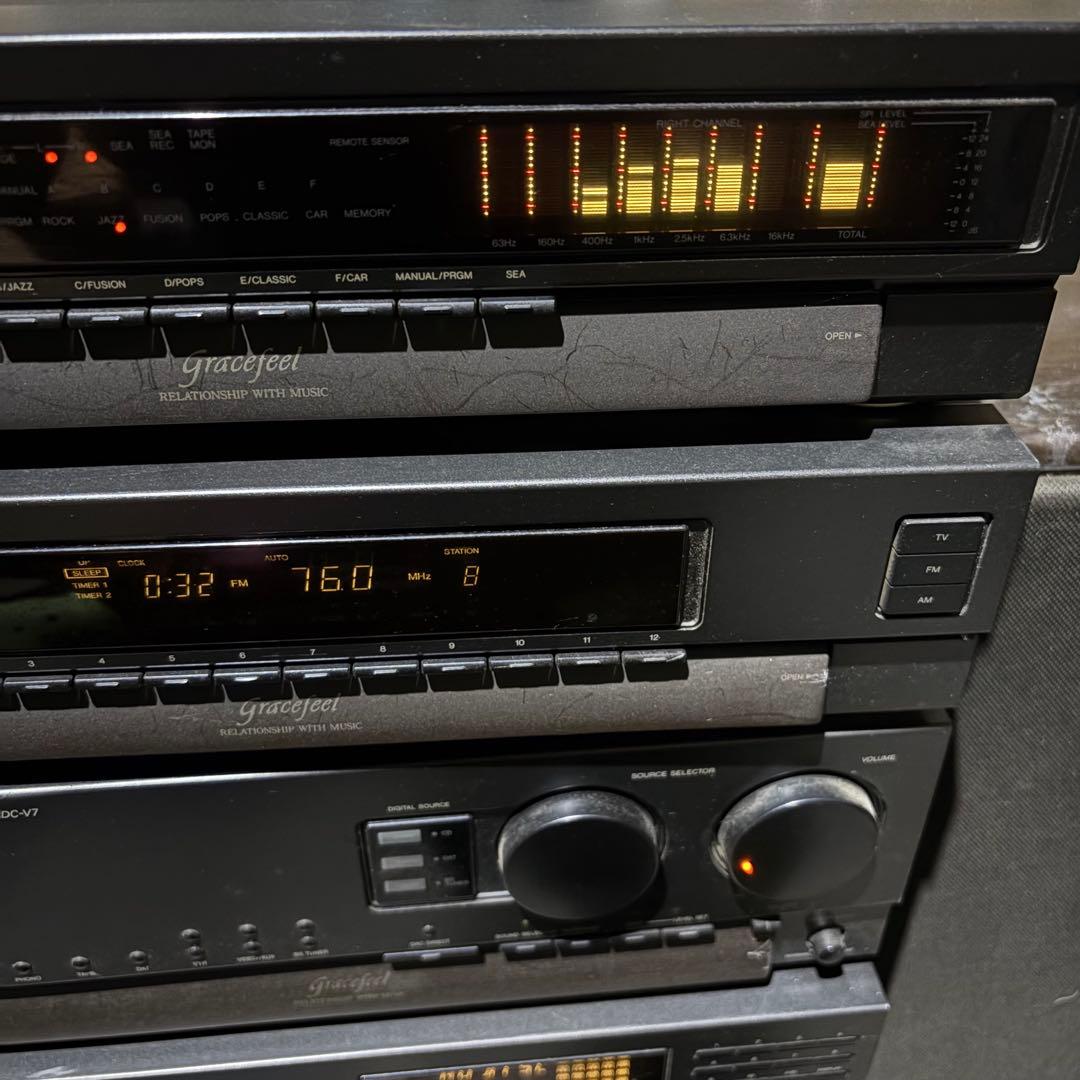 Victor ビクター DC-V7 コンポ 昭和レトロ - メルカリ