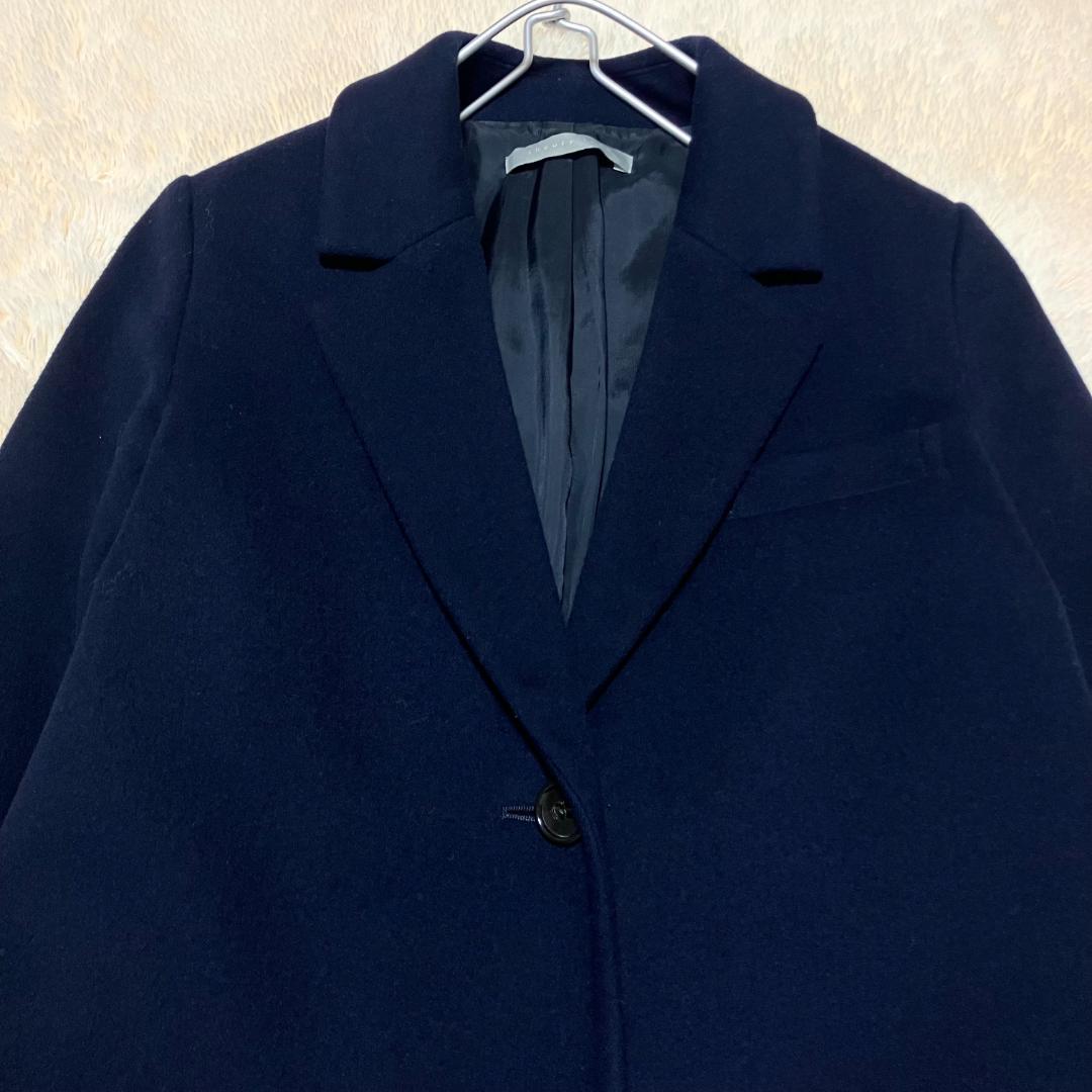 極美品✨ theory luxe チェスターコート AFON SEEK WOOL