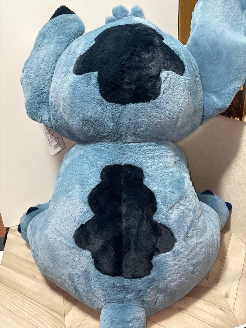 コストコ　スティッチぬいぐるみ ブランケット付き