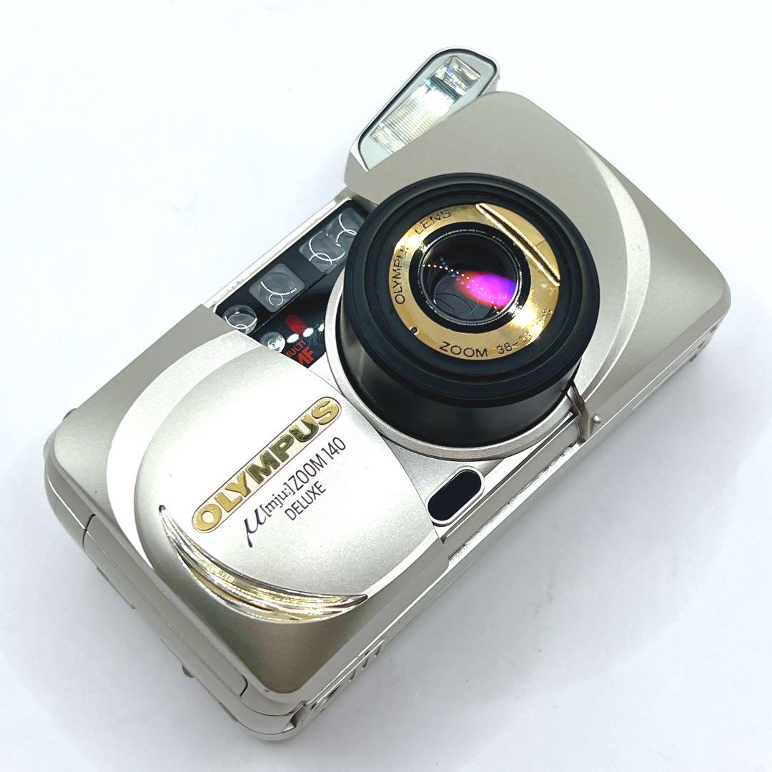 極美品】 OLYMPUS μ ZOOM 140 DELUXE リモコン付き