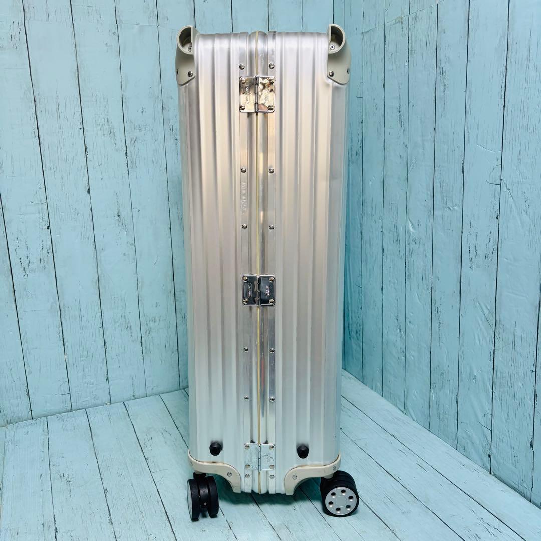 リモワ RIMOWA トパーズ TOPAS 104L 4輪 青ロゴ 93277 - メルカリ