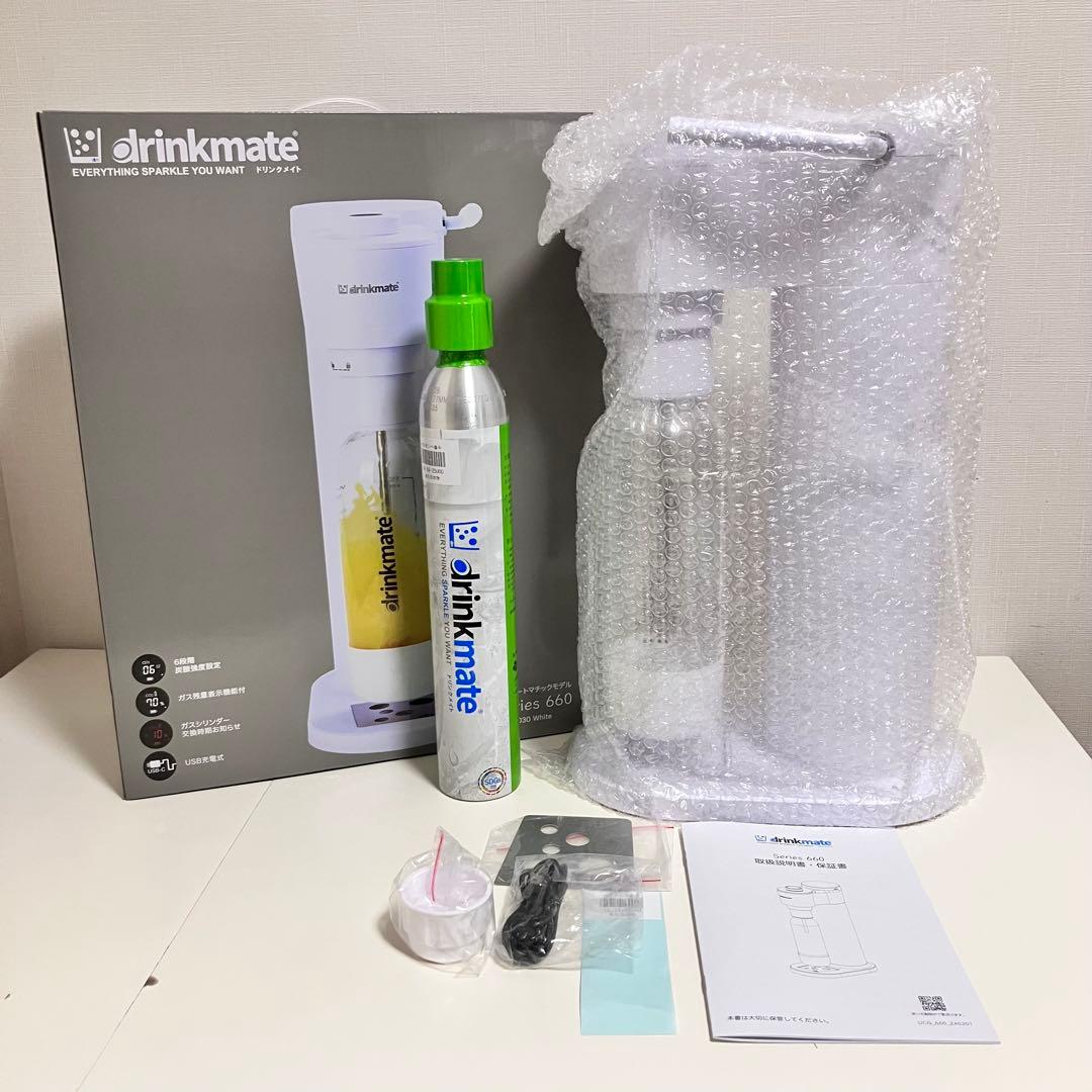 【未使用】 ドリンクメイト 炭酸水メーカー Series 660 DRM1030