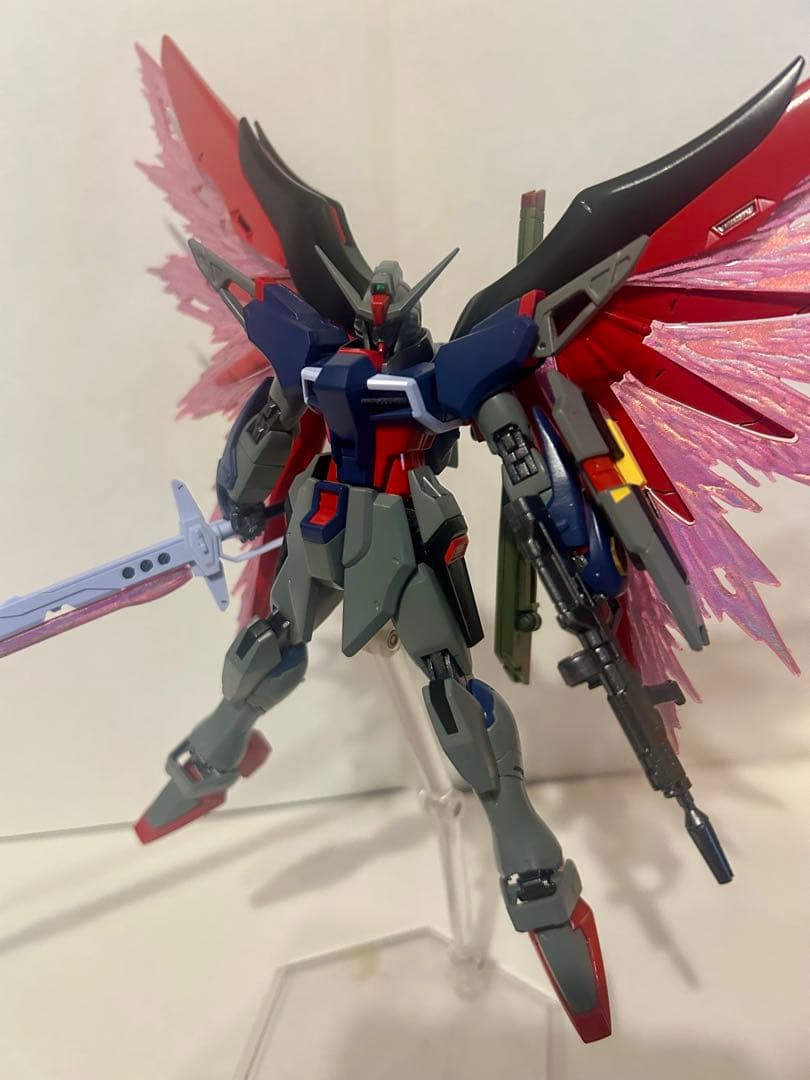 HGCEデスティニーガンダムspecii完成品　全塗装