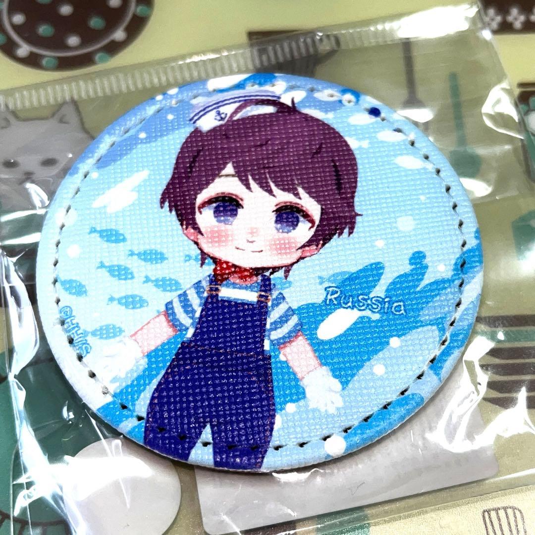 ヘタリアWorld☆Starsレザーバッジ