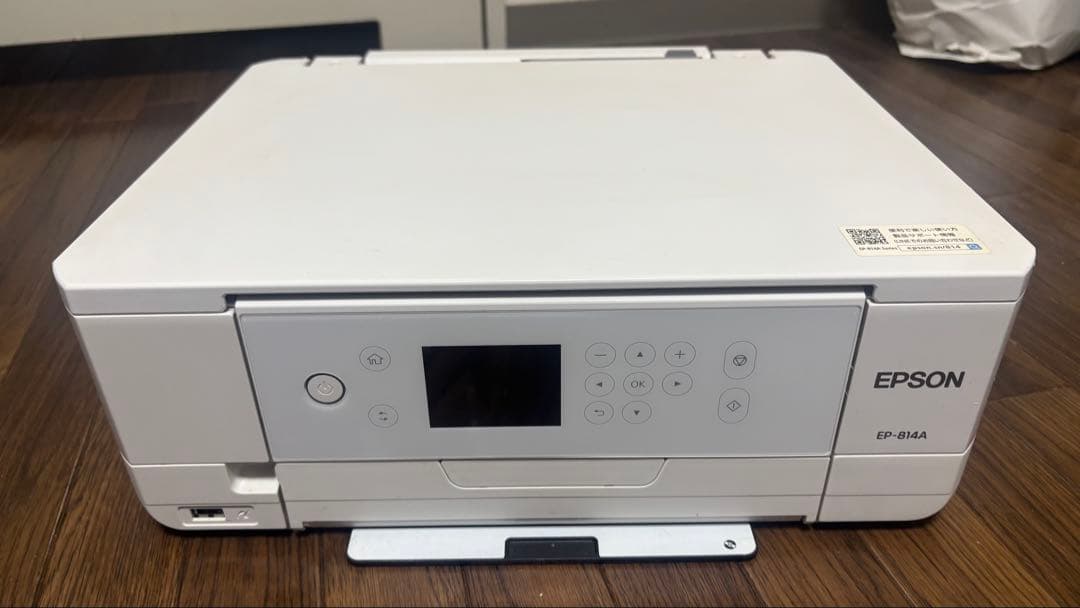 EPSON EP-814A インクジェットプリンター ホワイト - メルカリ