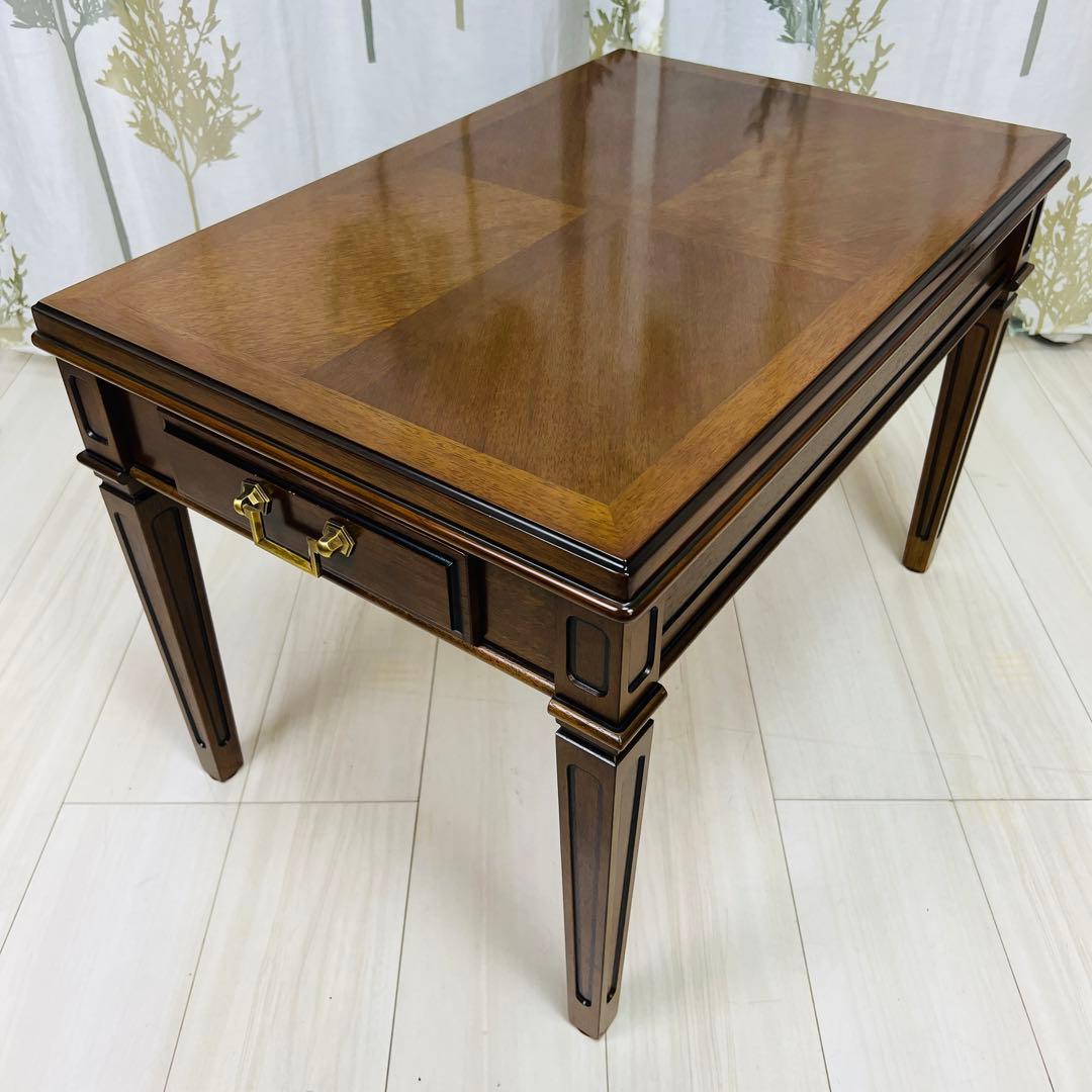 最安値】マルニ最高峰♪地中海ロイヤル引き出し付き サイドテーブル