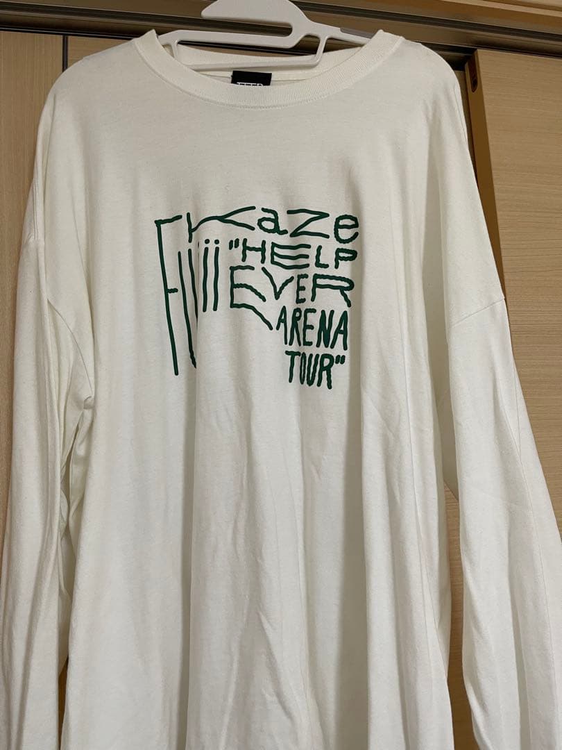 藤井風 ライブ シャツ ロンT グッズ Lサイズ 藤井風グッズ （ L サイズ