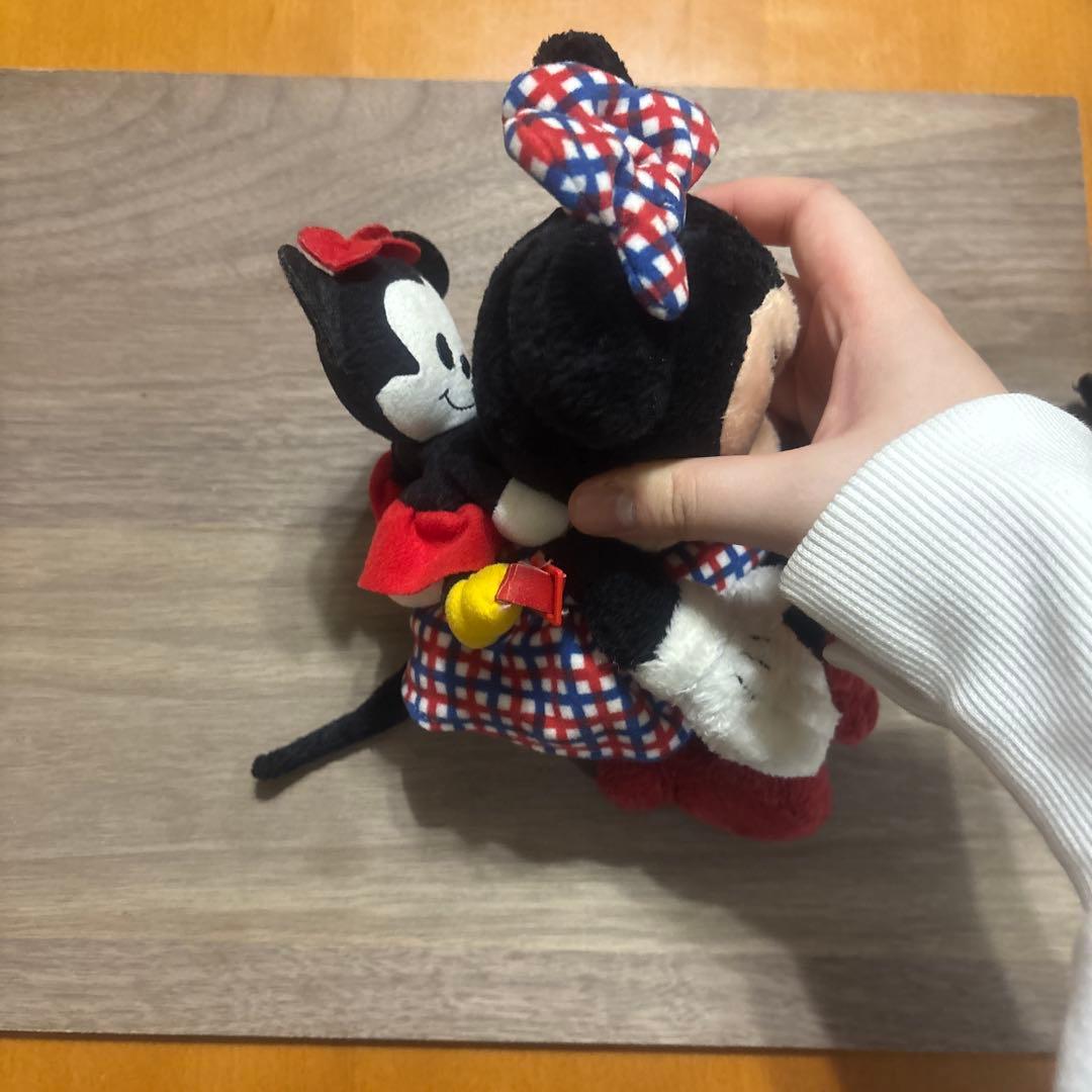 ユ*キ様 【激レア】ディズニー ミッキー ミニー ぬいぐるみ フィガロ