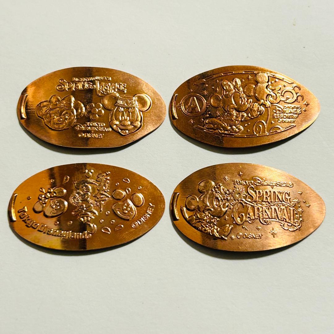 【まとめ売りセット】ディズニー スーベニアメダル(メダリーフ、エンボス)