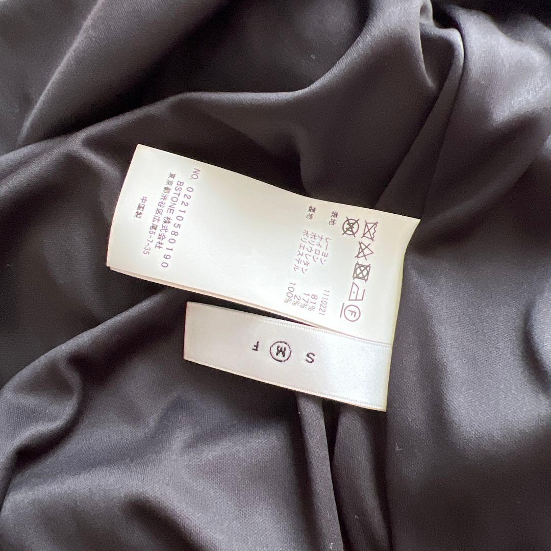 AMERI】BACK OPEN GATHER DRESS