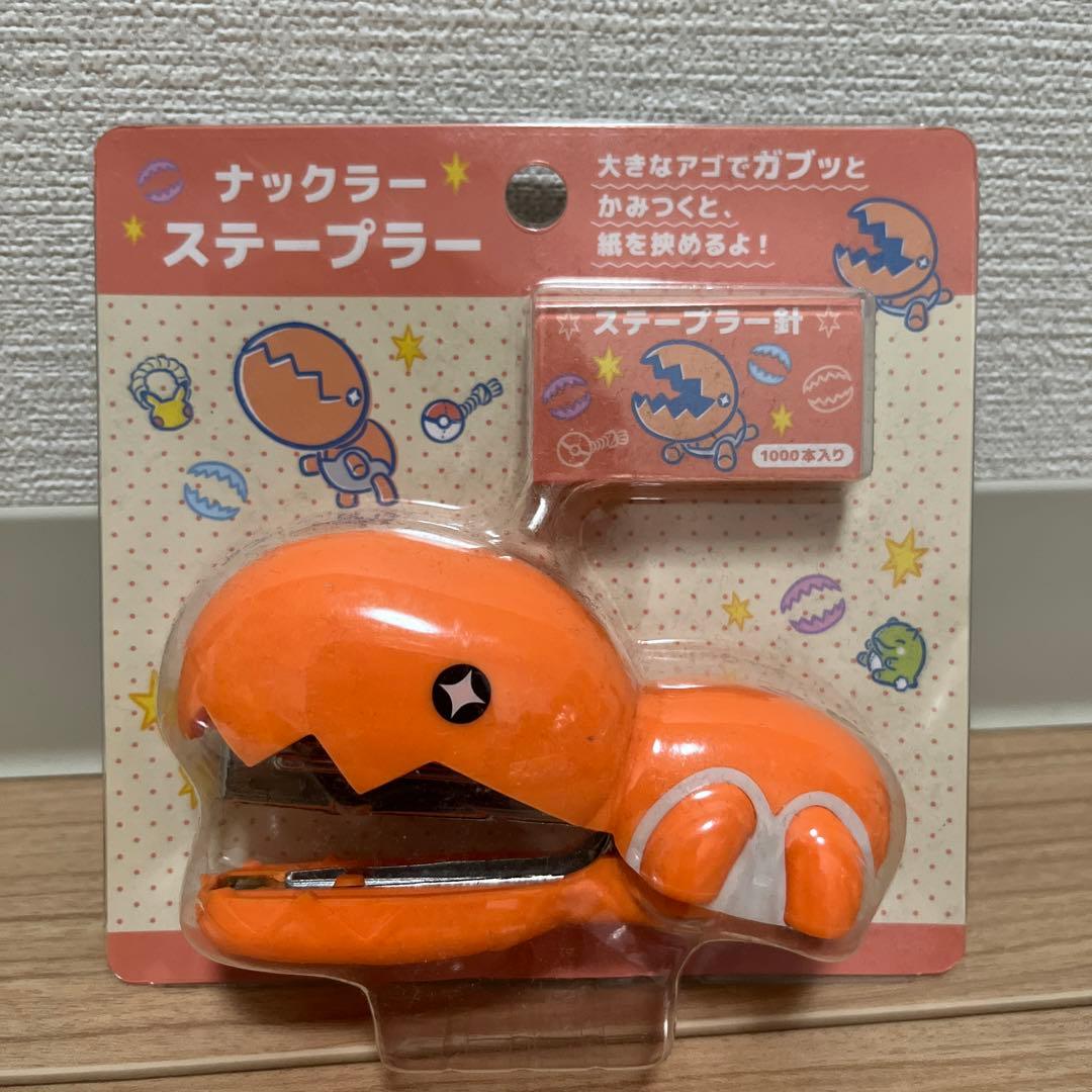 ポケモン ポケモンセンター ナックラー ステープラー ホッチキス 新品