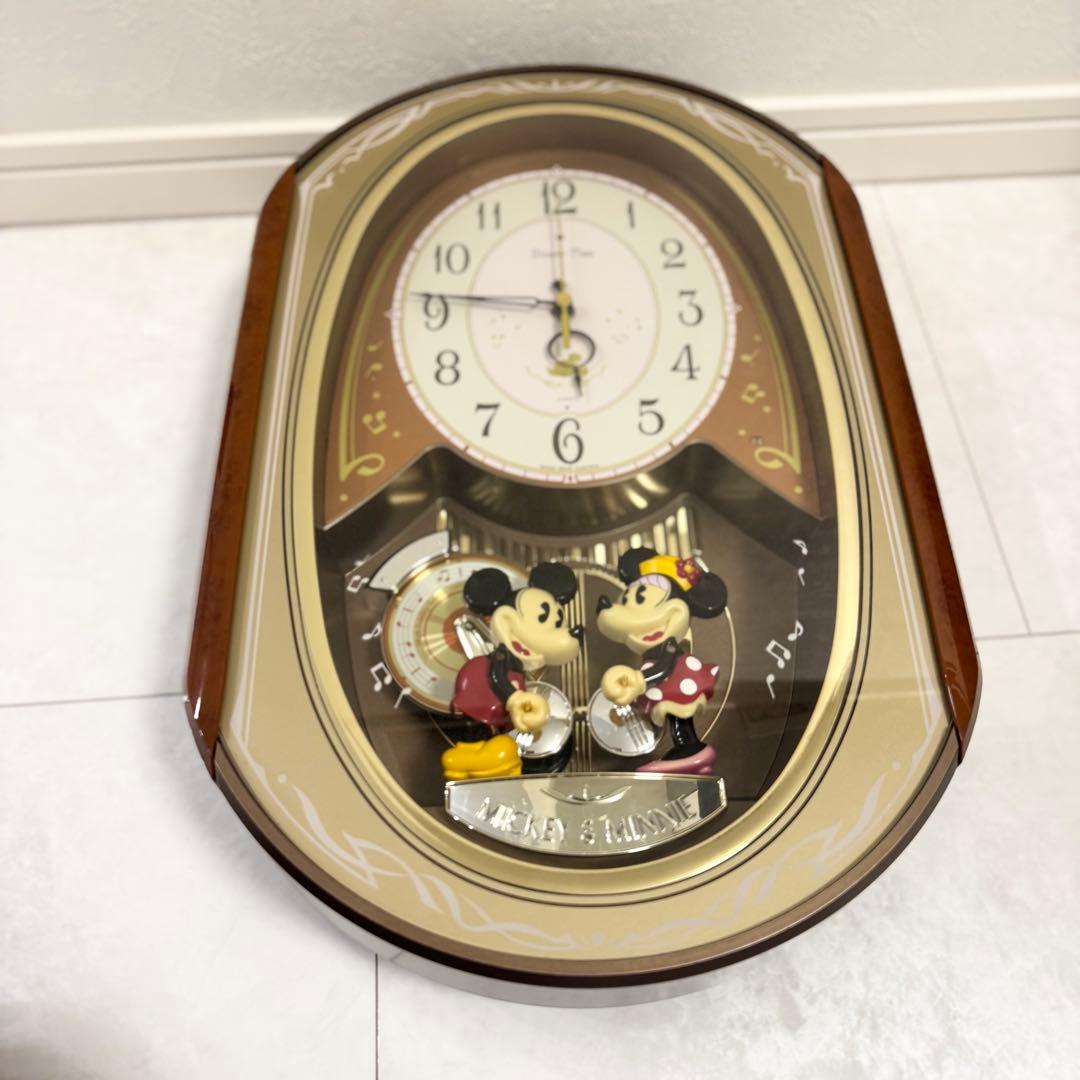 SEIKO Disney Time からくりメロディ時計　壁掛時計　FW554B
