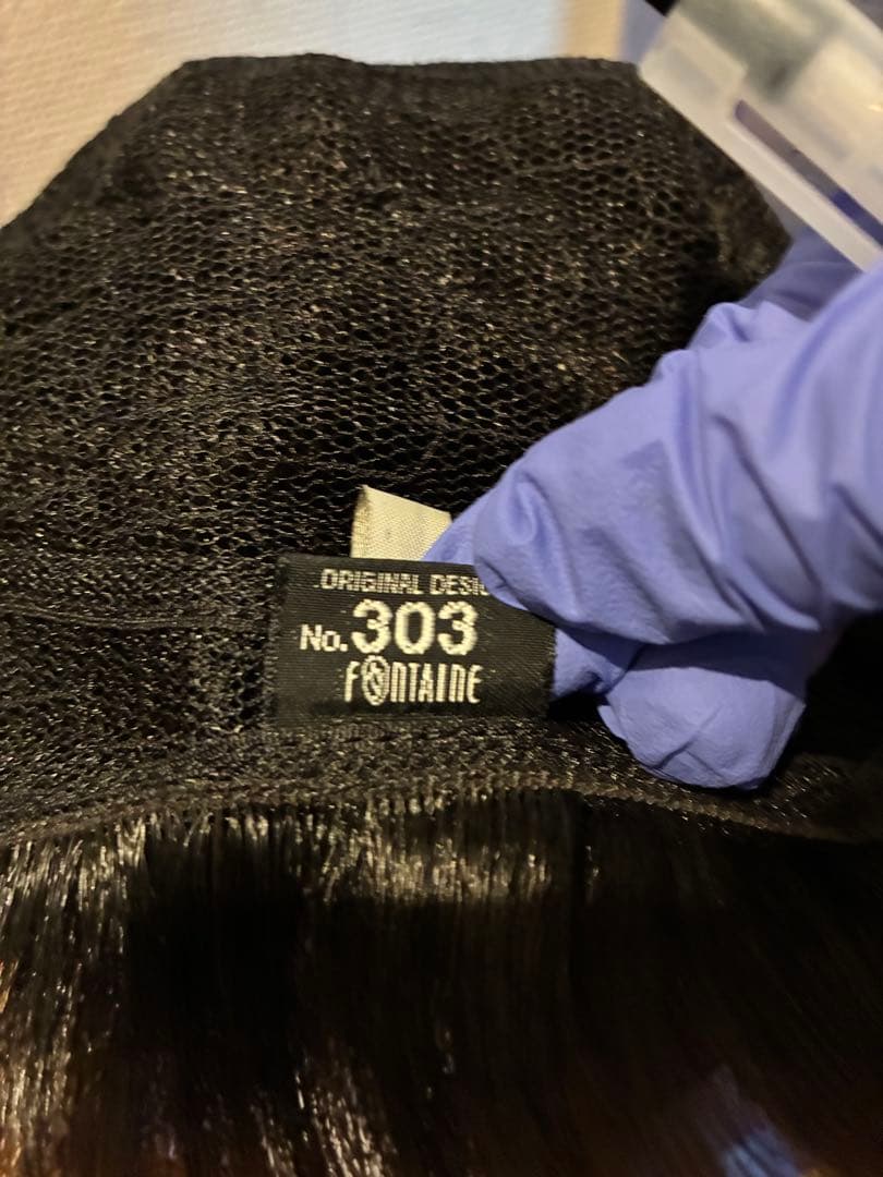 美品　フォンテーヌ　人毛ミックス　ウィッグ　ショート　医療用にも