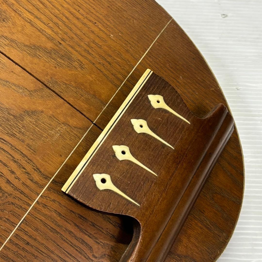 レア 木製 琵琶 和楽器 弦楽器