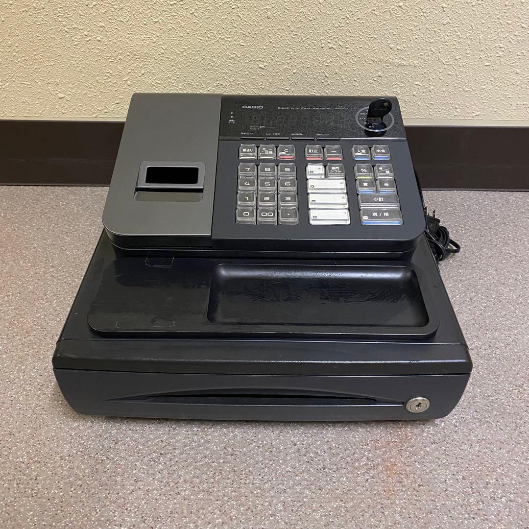 CASIO 電子レジスター SE-S10 ブラック