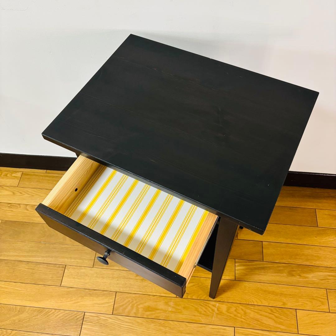 美品】IKEA HEMNES（イケア ヘムネス）サイドテーブル