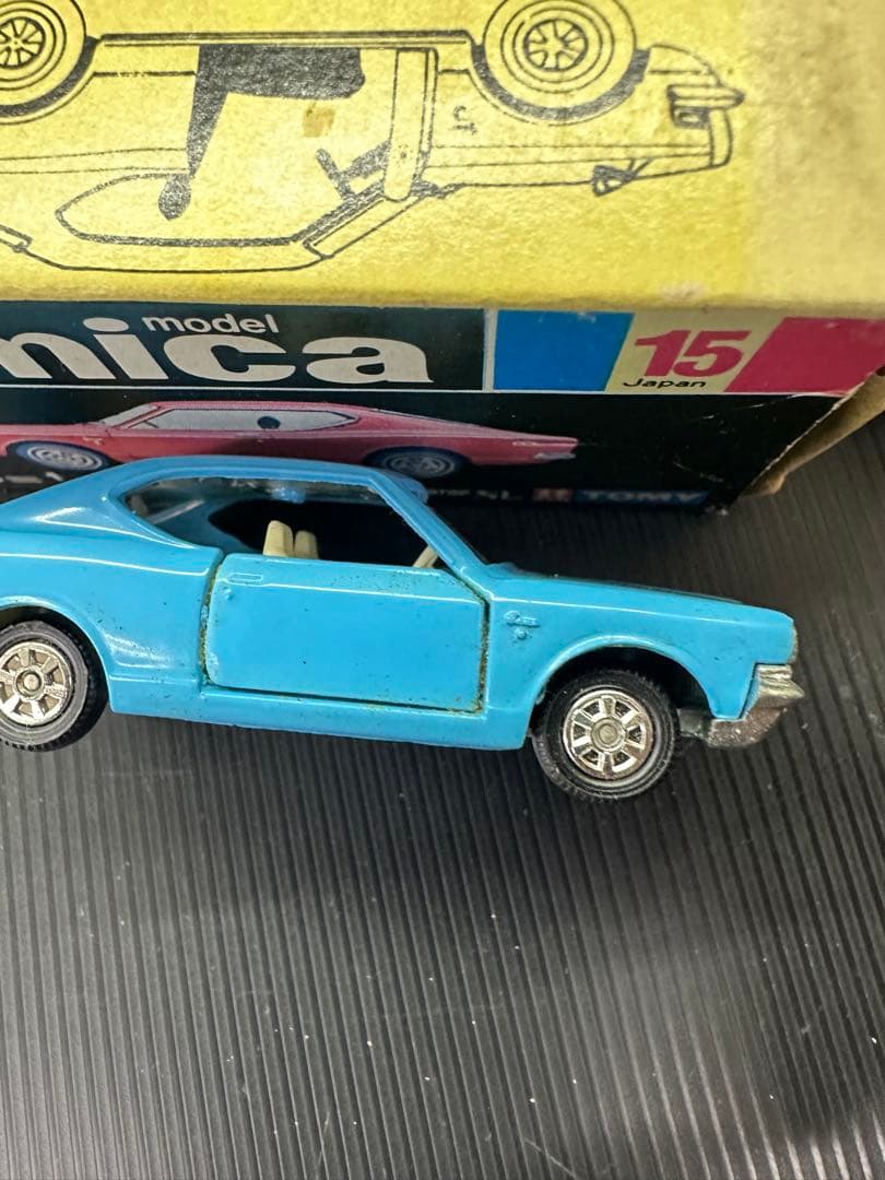 黒箱トミカ 15 コロナ ハードトップ SL 1/60 ホイール希少