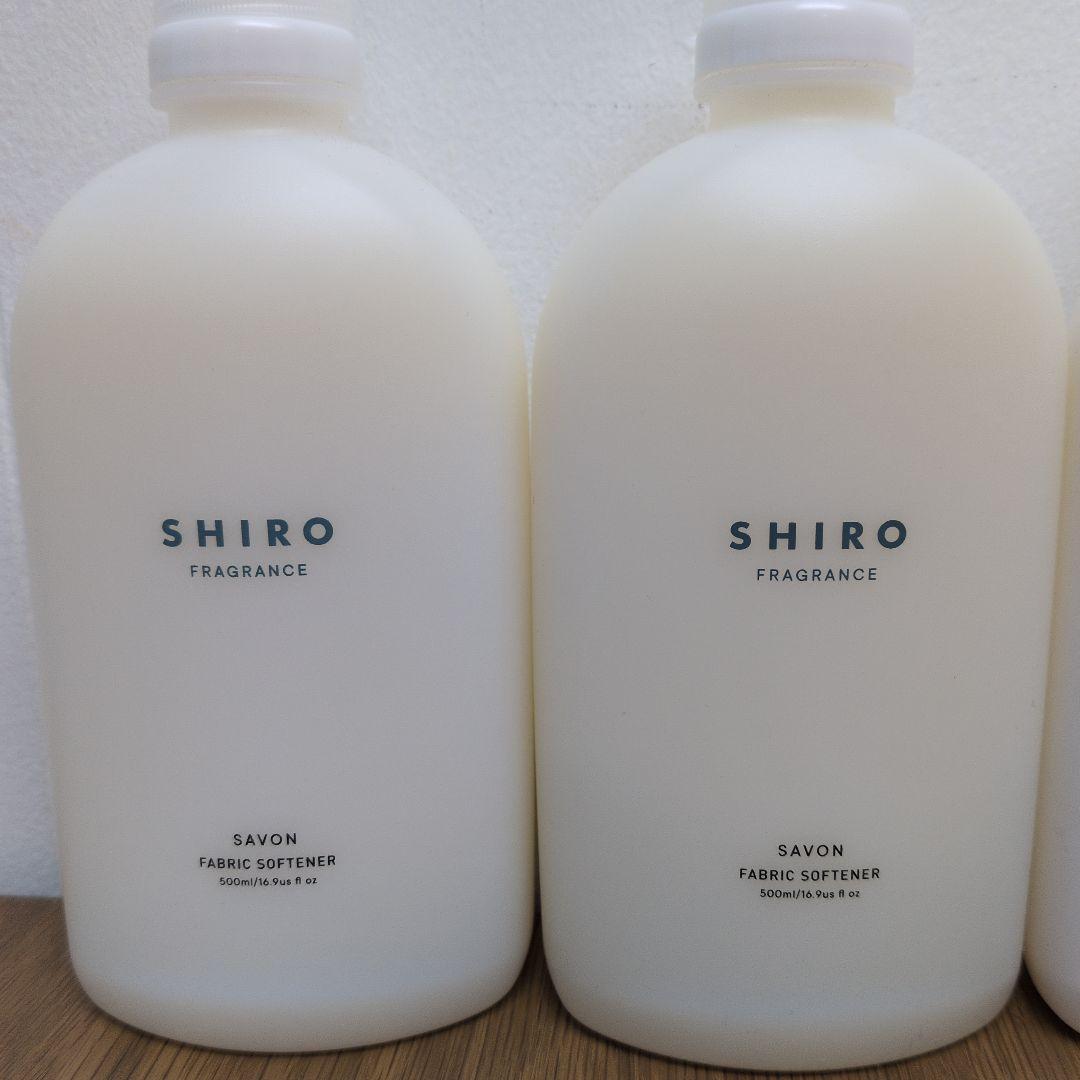 SHIRO サボン 液体洗剤・柔軟剤 1000ml