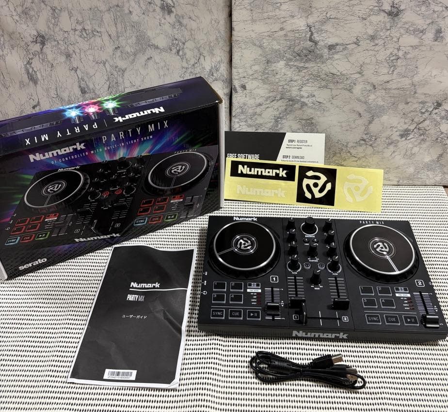 【美品】 Numark PARTY MIX DJコントローラー 動作品 動作確認済】Numark Party Mix DJコントローラー Numark Party Mix DJ