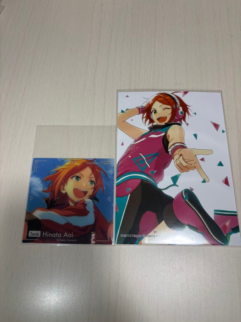 あんスタ 葵ひなた 生ブロマイドコレクション スクエアクリアカード