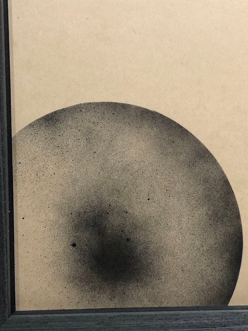 タビー　TABBY  紙にステンシル　スプレー　美品　箱付　現代アート