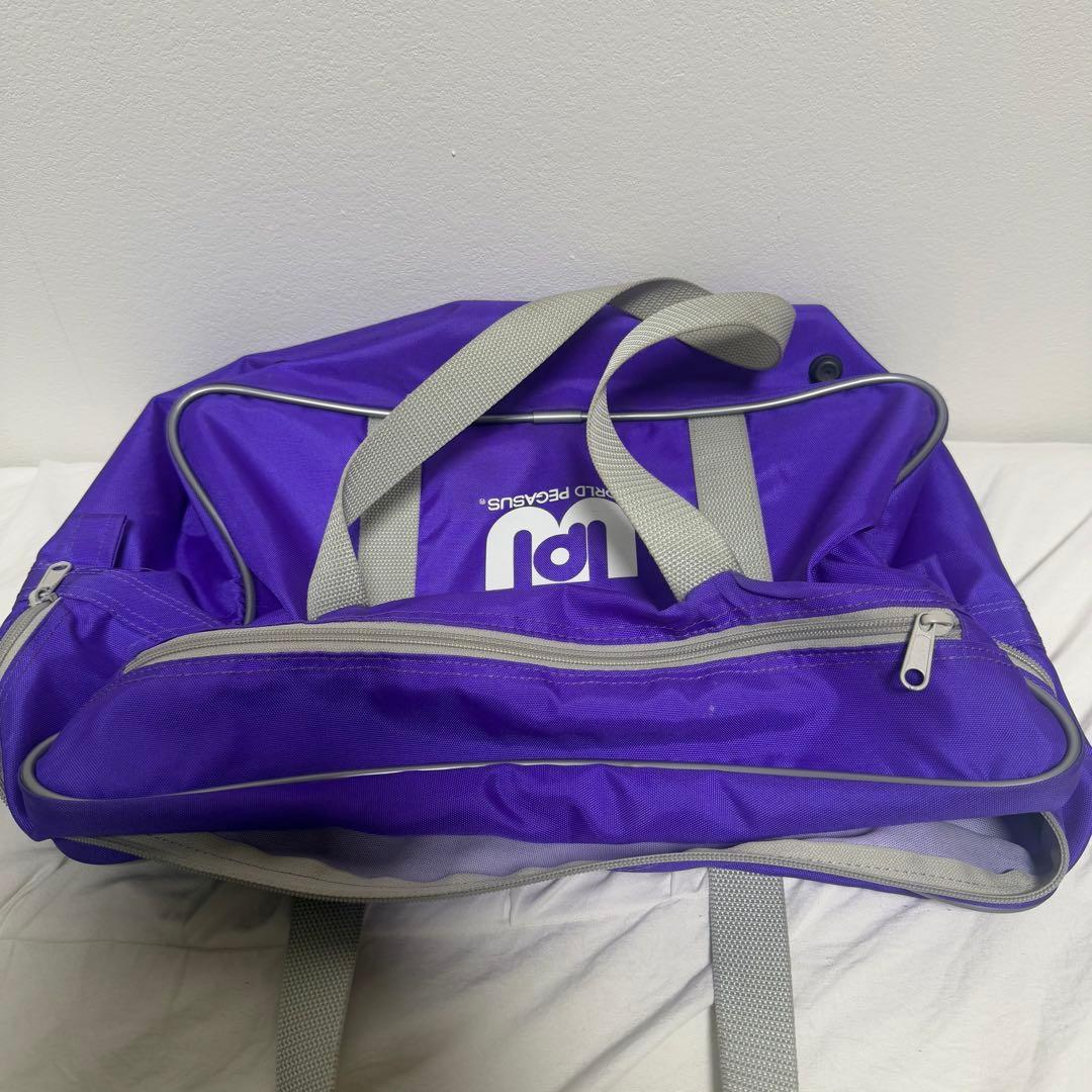 旧ワッペ　紫　ワールドペガサス