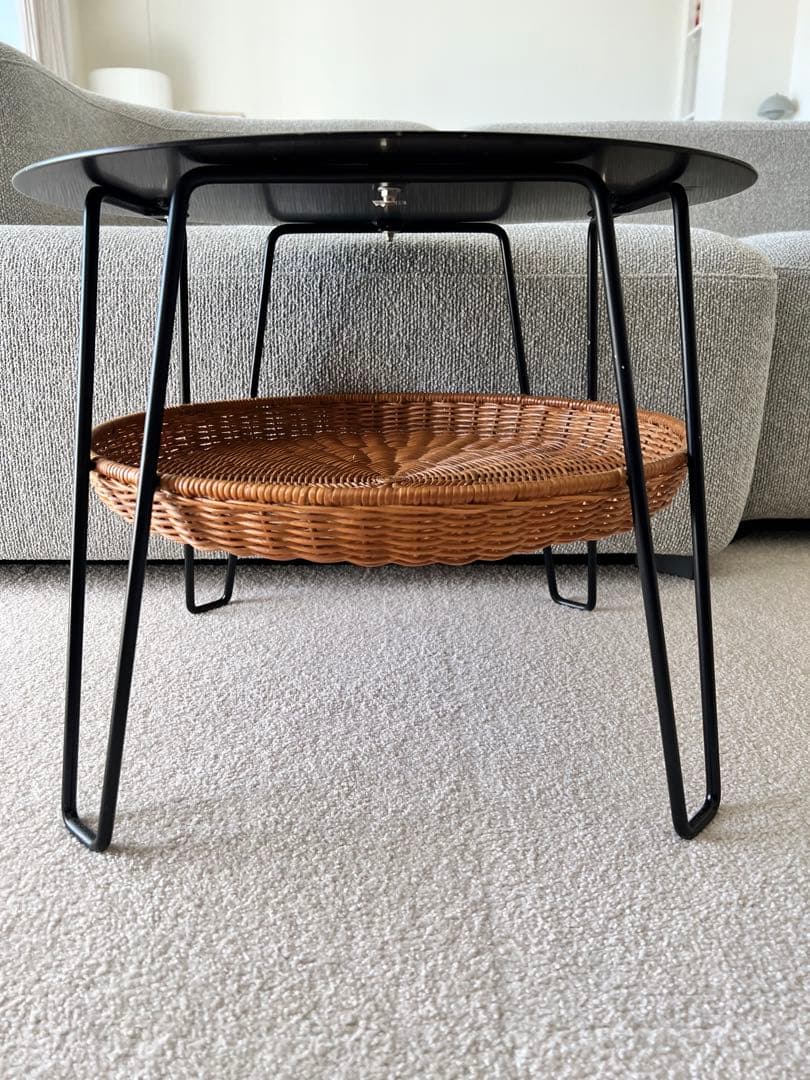 テーブル・机 IDEE/WALLABY LOW TABLE ROUND Black