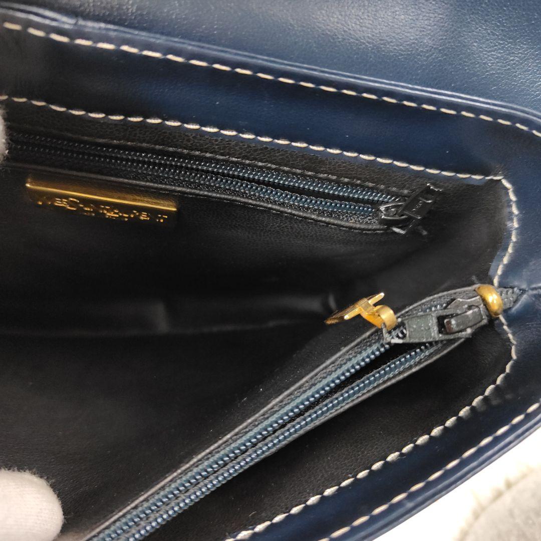 本日限定価格　イブサンローラン Yカット 型抜き ショルダーバッグ 肩掛け