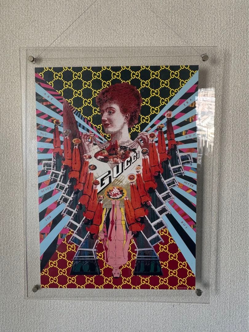横尾忠則　グッチ　ポスター