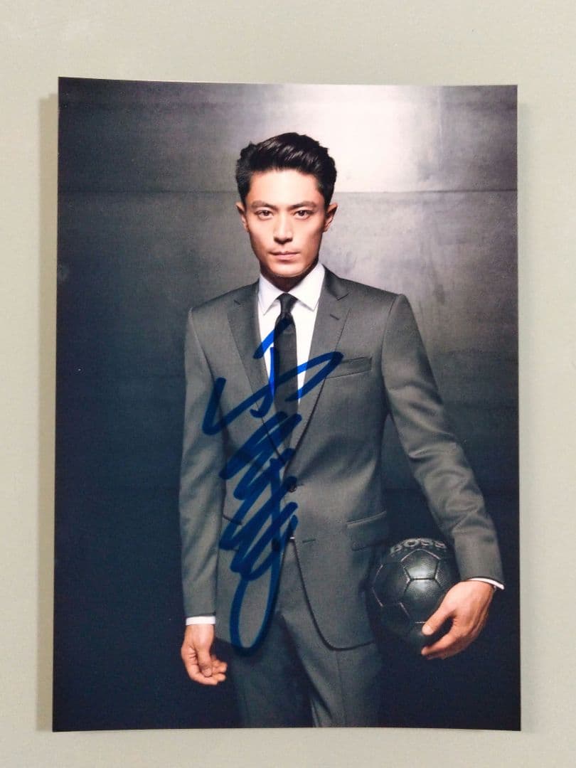 ウォレス・フォ直筆サイン入り2Lサイズ写真…Wallace Huo