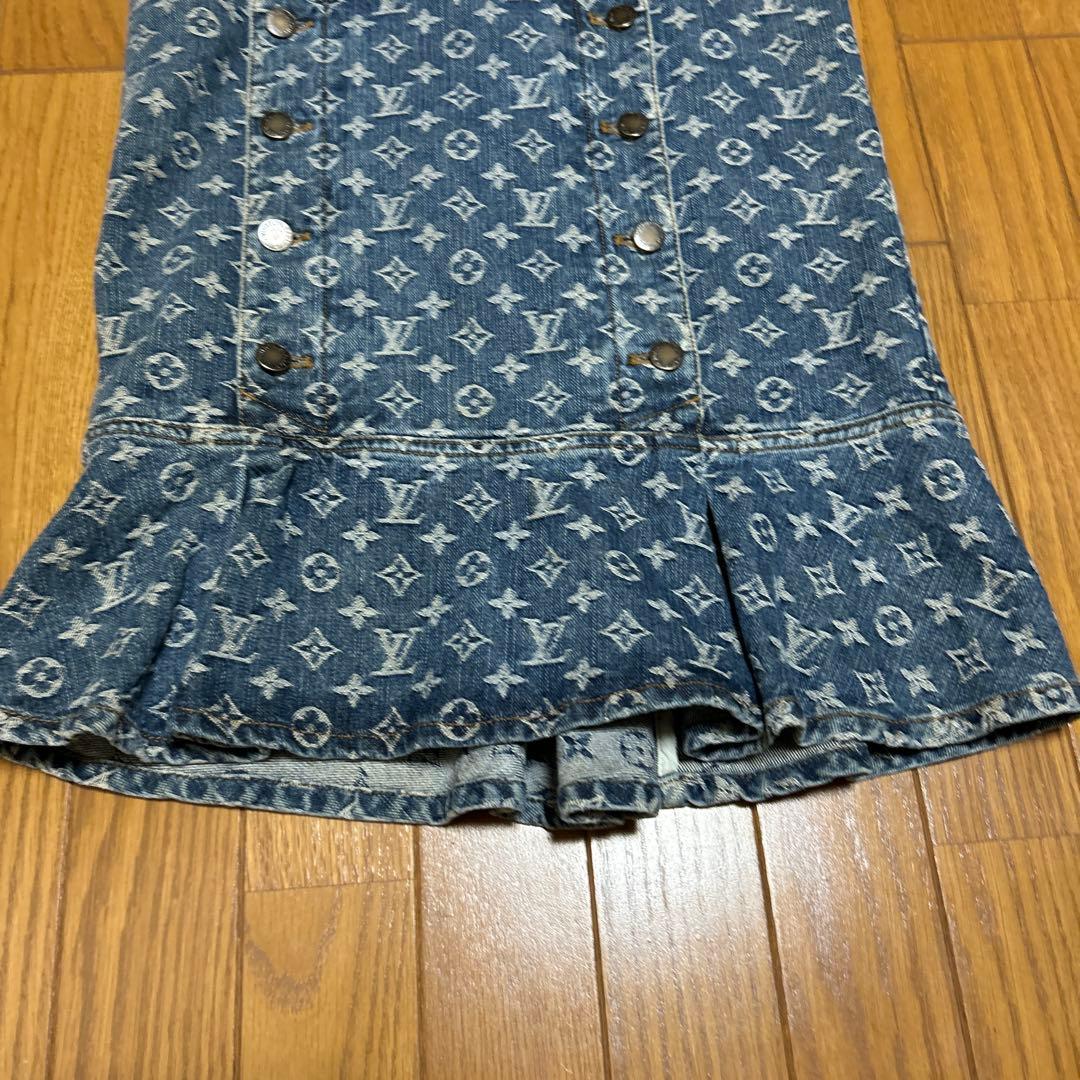 年始セールLouis Vuitton モノグラムデニムスカートサイズ36