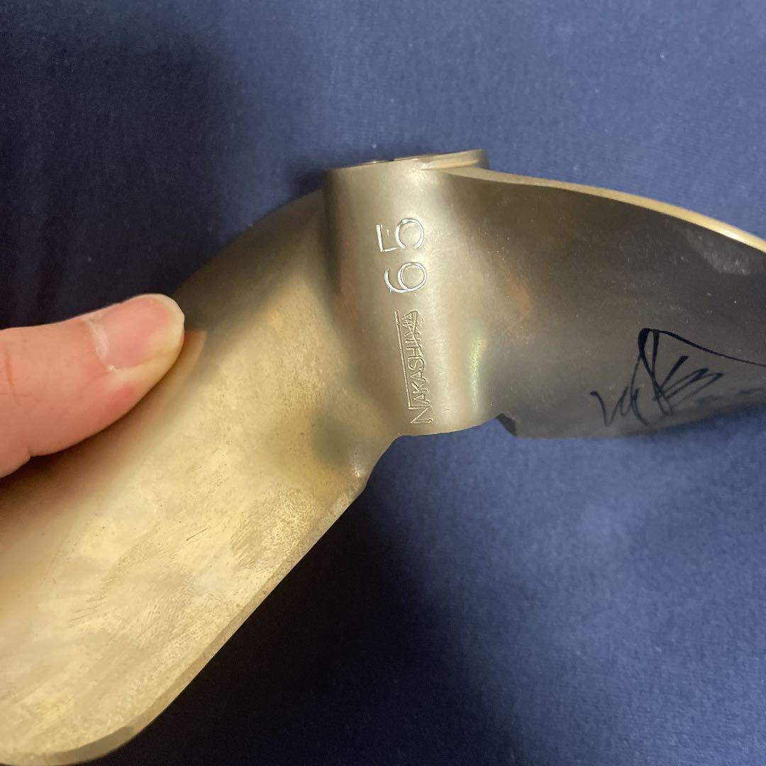 【ボートレース】仲谷颯仁選手　直筆サイン入プロペラ