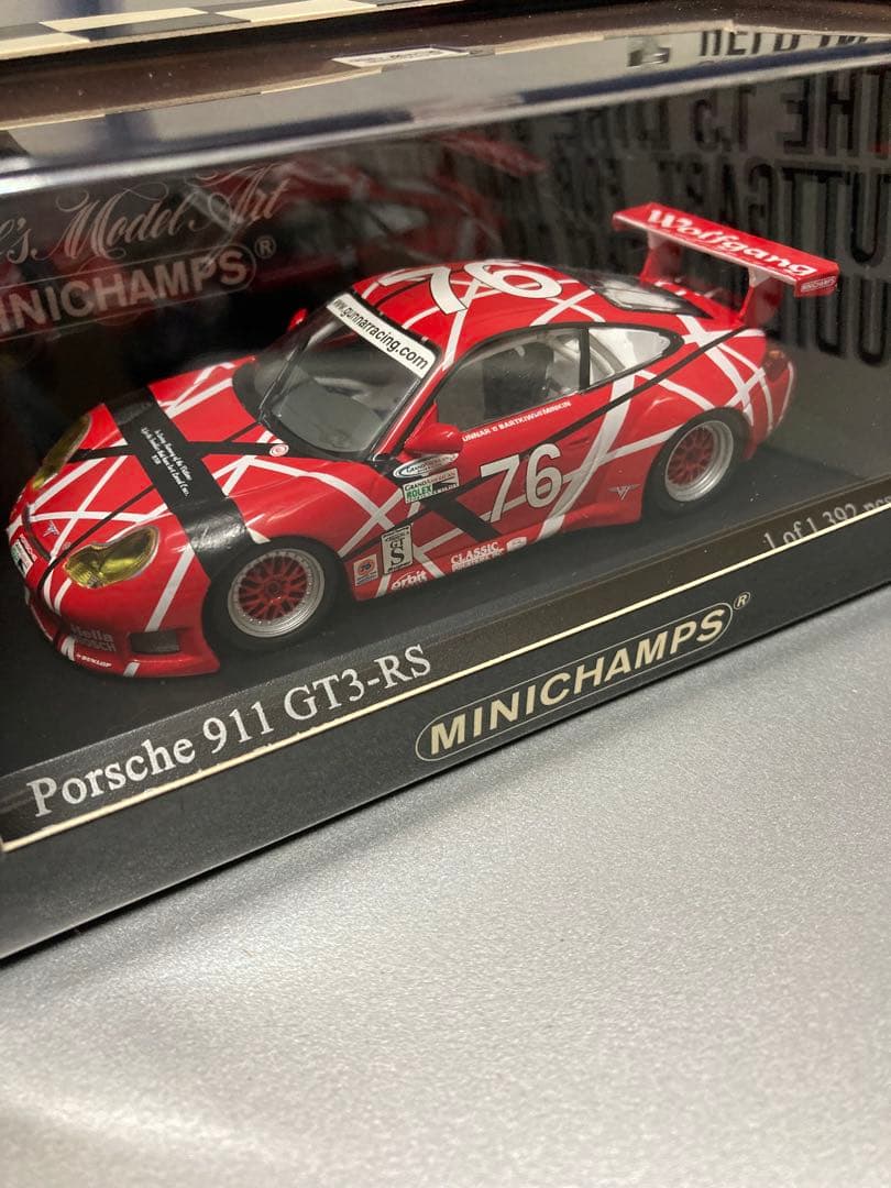 MINICHAMPS Porsche 911 GT3-RS ヴァンヘイレン