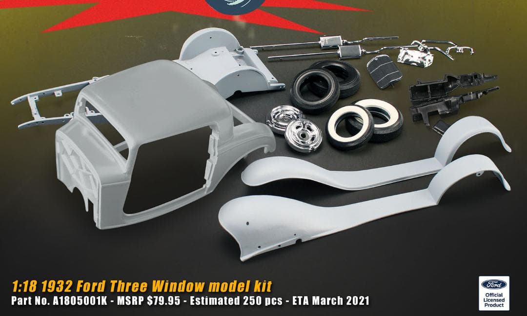 32 FORD COUPE ★モデルキット★ ACME GMP ★ 1/18