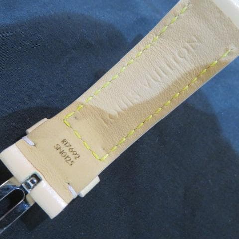 ルイヴィトン タンブール用モノグラムヴェルニバンド淡いピンク/純正SS