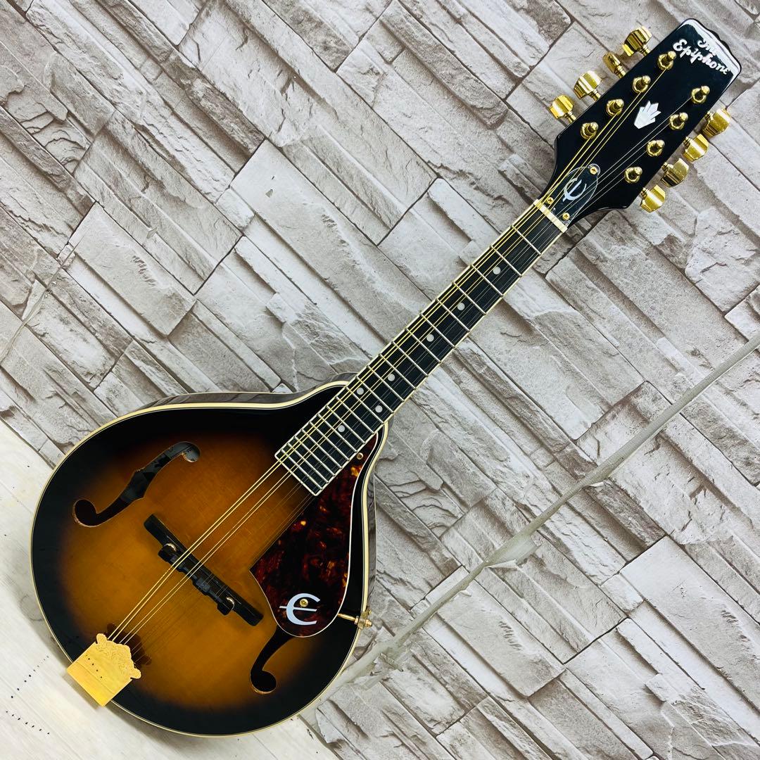 美品 Epiphone エピフォン フラットマンドリン MM-30 VS