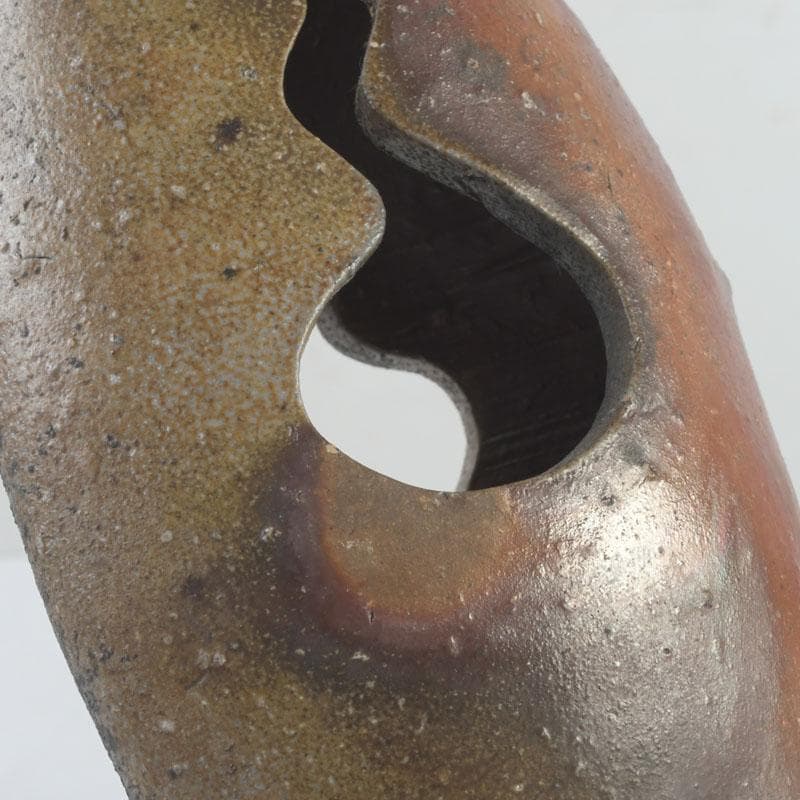 備前焼 置物 オブジェ 陶印あり V 9713