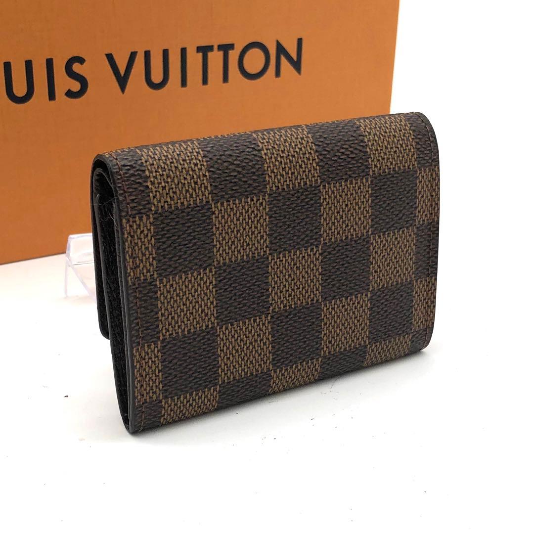 ルイヴィトン ケース ダミエ 小銭入れ ポルトモネプラ パース