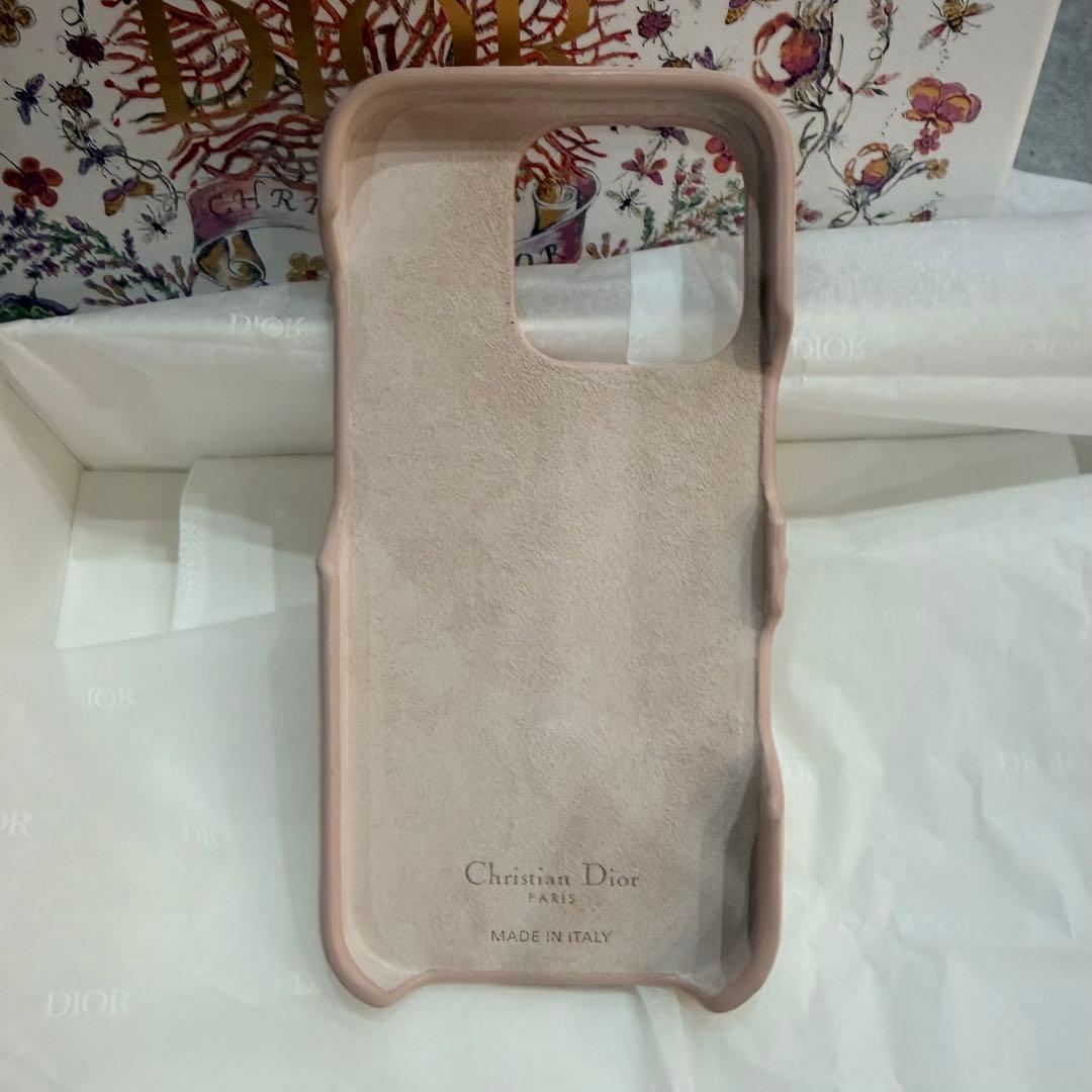 Lady Dior iPhone 16pro ケース 購入証明書あり