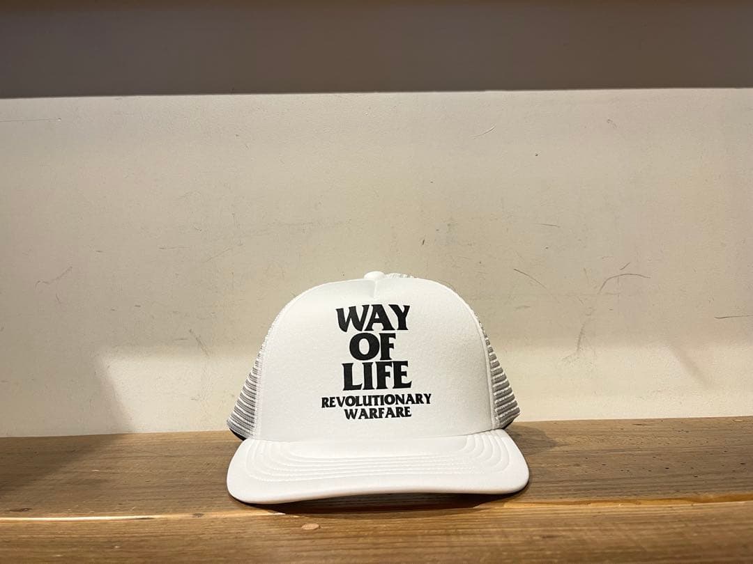 RATS WAY OF LIFE MESH CAP 新品未使用 25ss 白 - メルカリ
