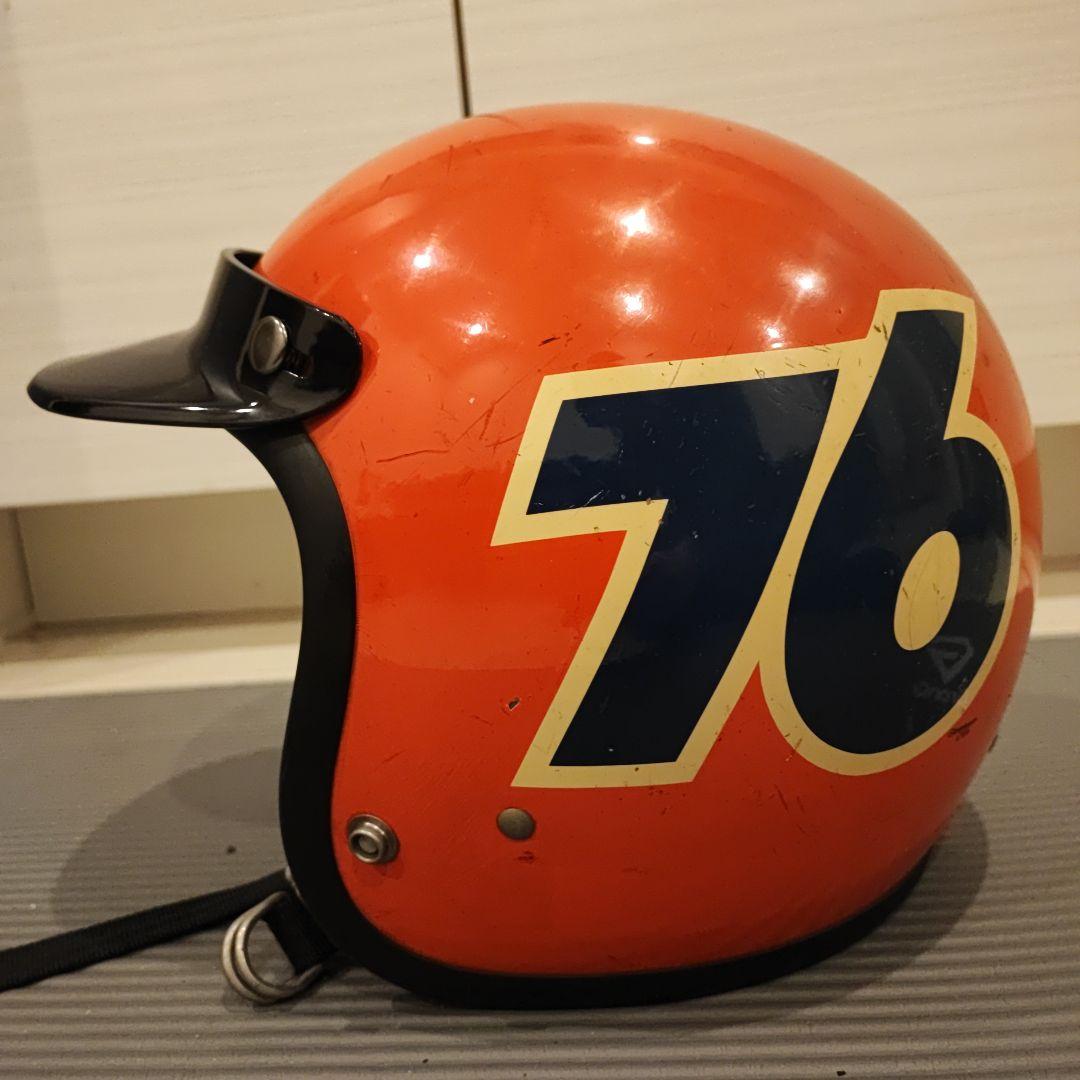 立花 SHM ジェットヘルメット オレンジ インナー