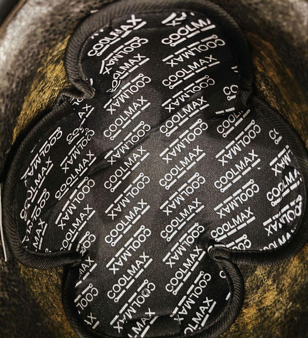 立花 SHM ジェットヘルメット オレンジ インナー