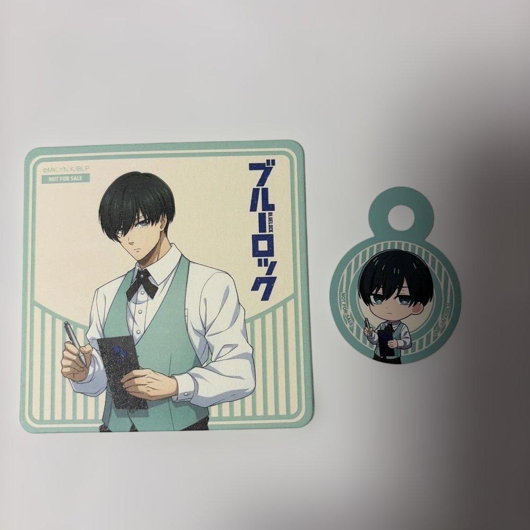 ブルーロックカフェ コースター プリンセスカフェ 糸師凛 - メルカリ