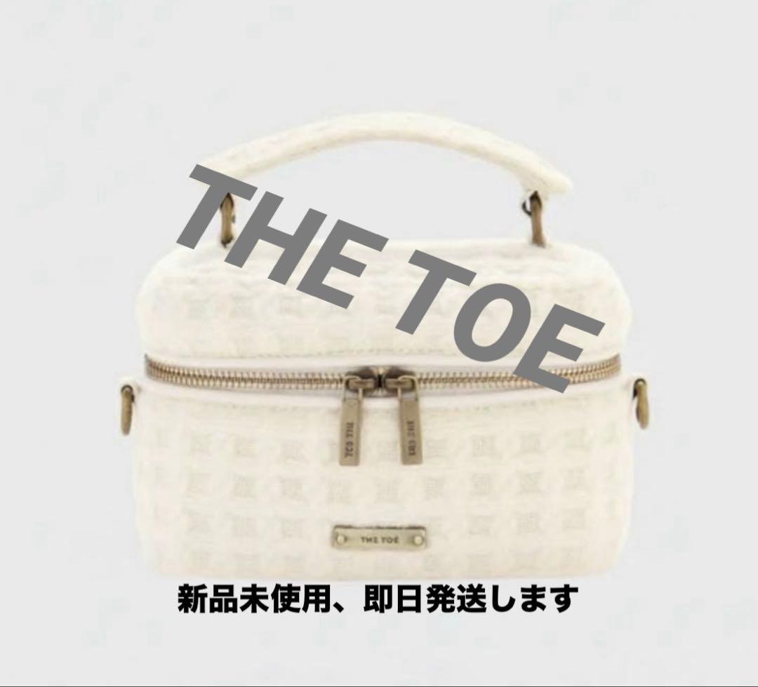 THE TOE Hohe Vanity Bag バニティバッグ　アイボリー THE TOE Hohe Vanity Bag バニティバッグ アイボリー