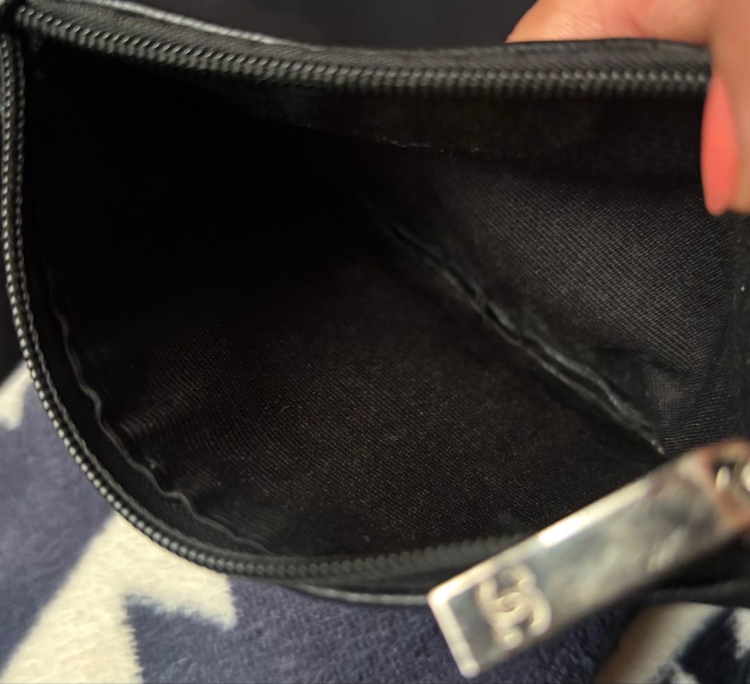 m## CHANEL シャネル 革 ミニ ポーチ