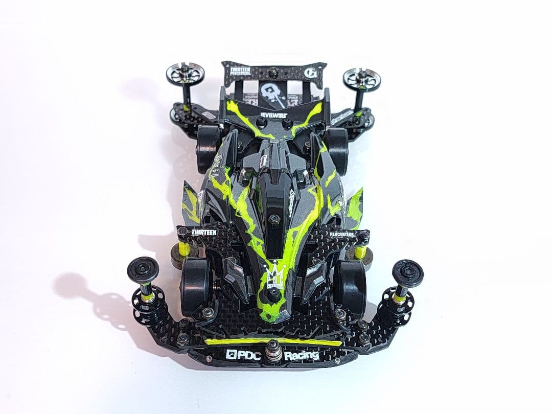 ミニ四駆　完成品　MSフレキ　アバンテ　mkⅢ アズール