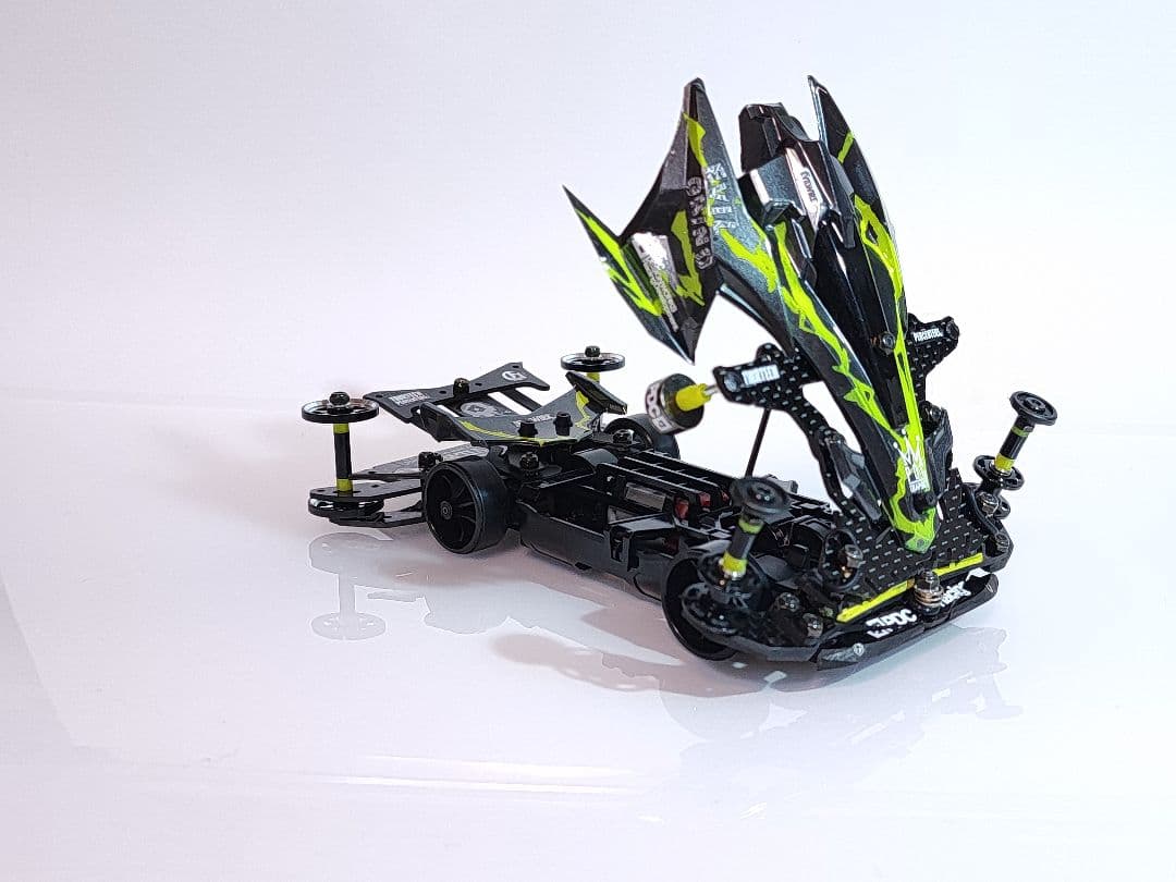 ミニ四駆　完成品　MSフレキ　アバンテ　mkⅢ アズール