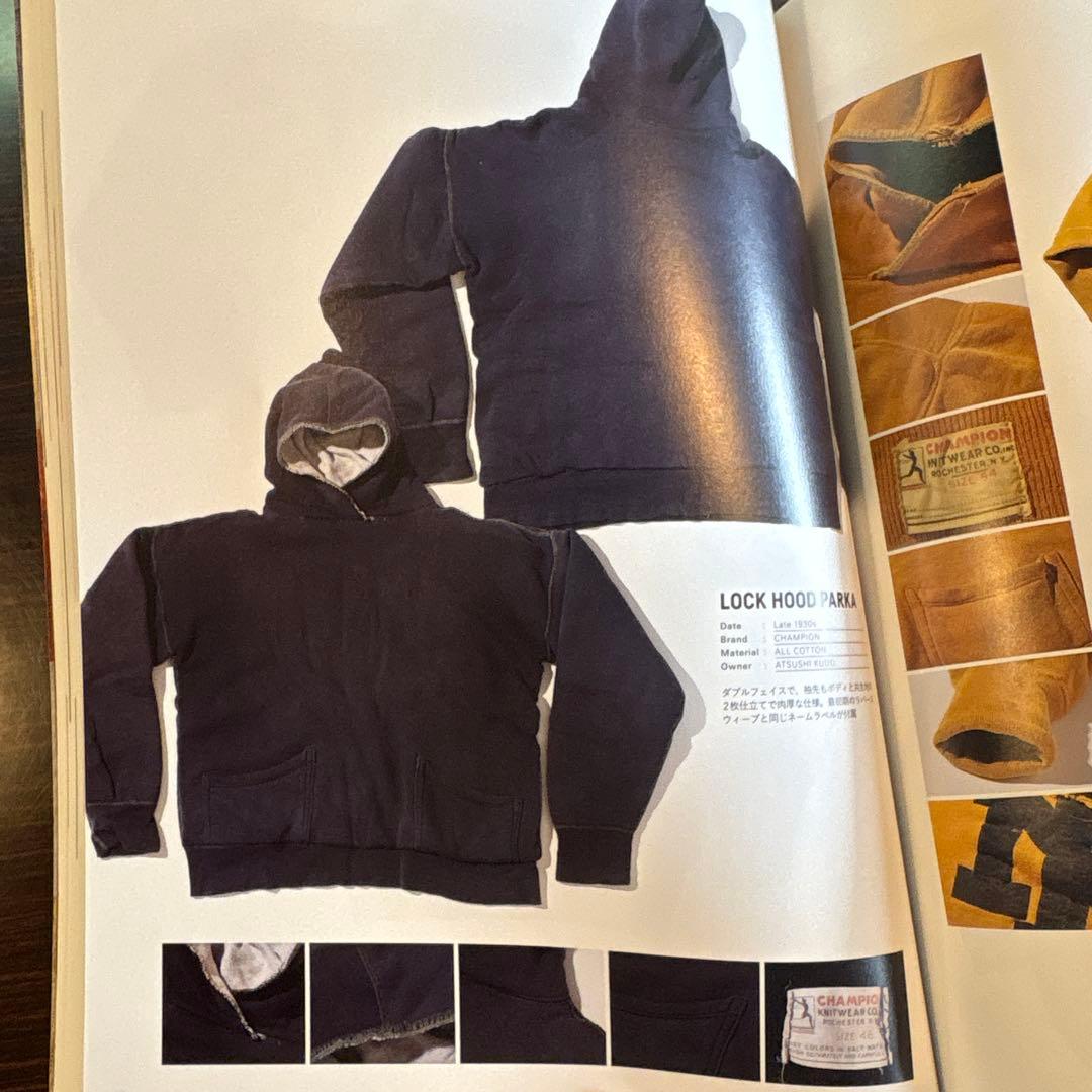 THREEFACE Ｍ　ダブルフェイス チャンピオン　ロックフード 後付パーカー